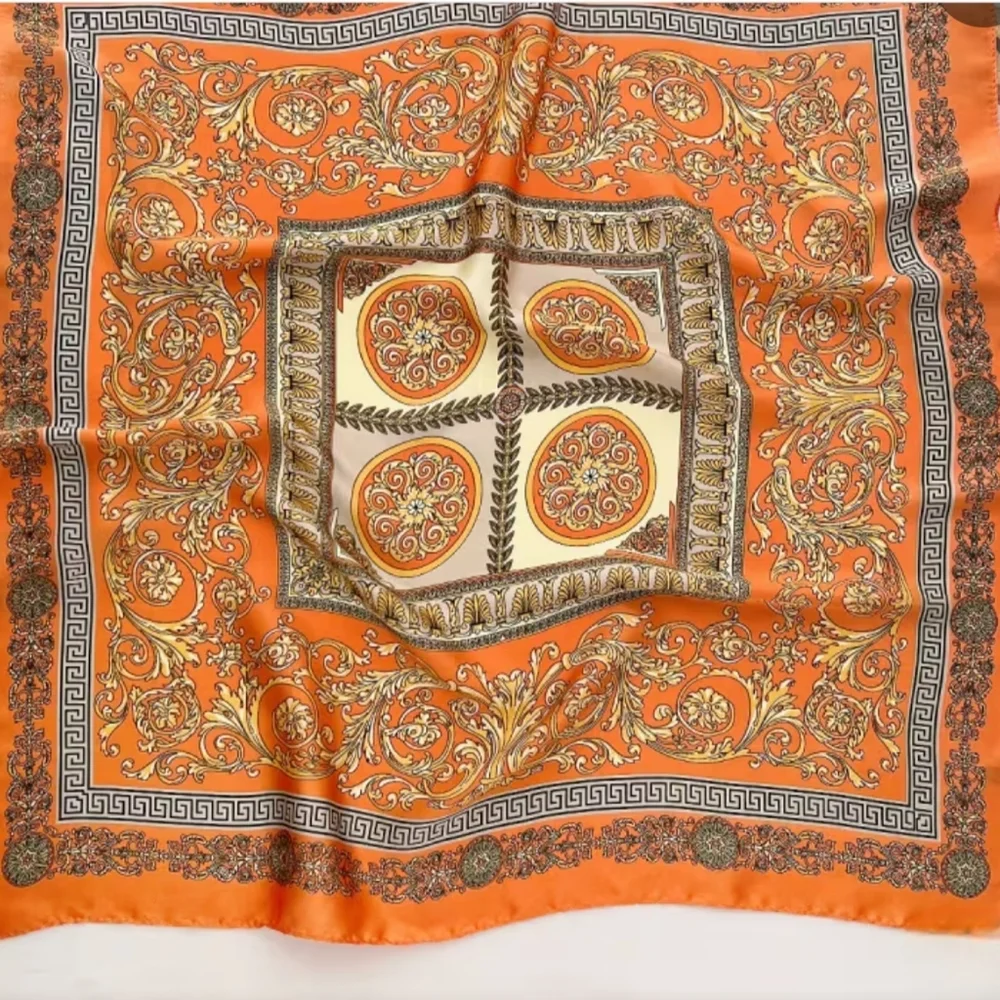 New Fashion Square Baroque Style Scarf